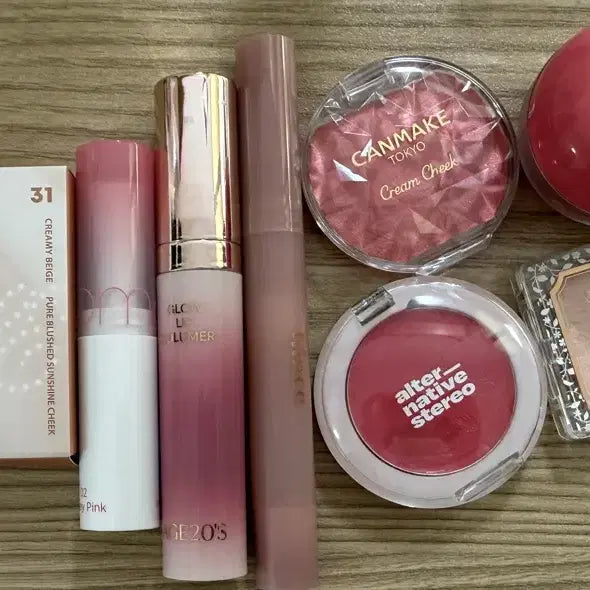 [BUNJANG] Peripera, Canmake, Hince, Rom&nd, Age 20's Bundle Set / 색조 화장품 일괄