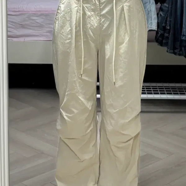 [BUNJANG] Nylon Cargo Pants / 나일론 카고팬츠