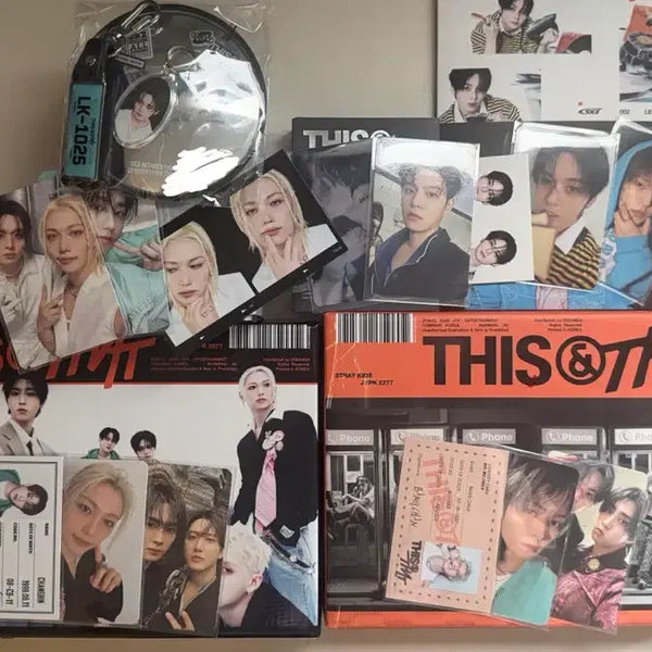 [BUNJANG] Stray Kids THIS&THAT Truck Version THIS Version THAT Version Album Bundle Set / 스트레이키즈 스키즈 디스앤댓 THIS&THAT 트럭버전 THIS버전 THAT버전 &버전 팬즈앨범버전 풀구성 양도