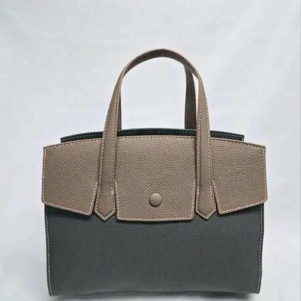[BUNJANG] Genuine Leather Women's Tote Bag / 소가죽 여성가방 토트백 고급스러워요 새것