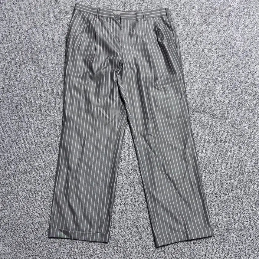 [BUNJANG] Balmain 96 Stripe Vintage Slacks / 96 발망 올드스쿨 스트라이프 슬랙스 0828