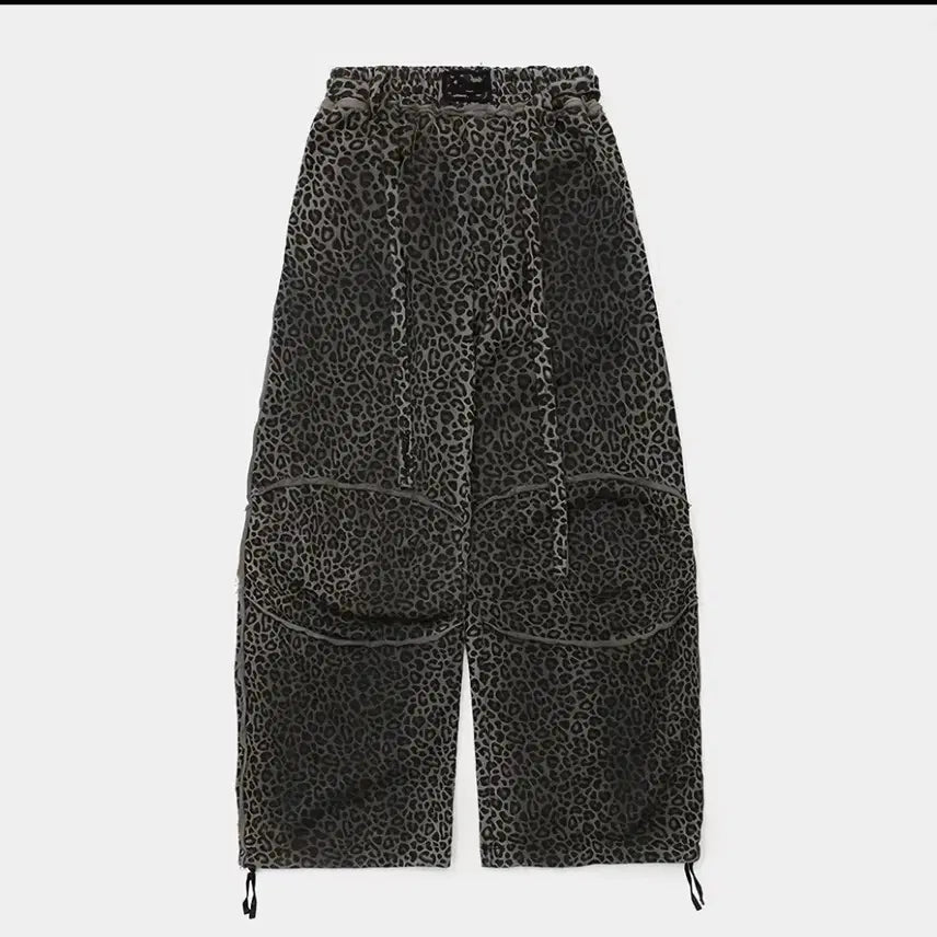 [BUNJANG] BADBLOOD Black Leopard Jogger Pants / 배드블러드 블랙레오파드 조거 팬츠 BADBLOOD