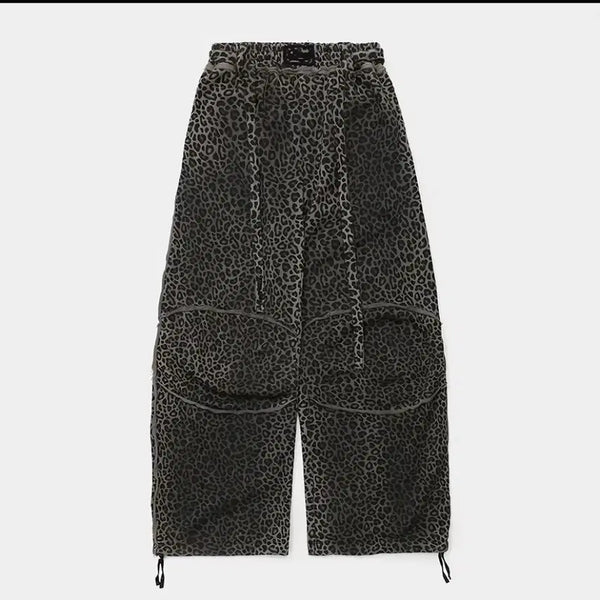 [BUNJANG] BADBLOOD Black Leopard Jogger Pants / 배드블러드 블랙레오파드 조거 팬츠 BADBLOOD