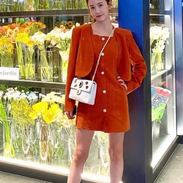 [BUNJANG] Seymore Jacket and Dress Set (New) / 세이노모어 자켓+원피스 세트 새상품