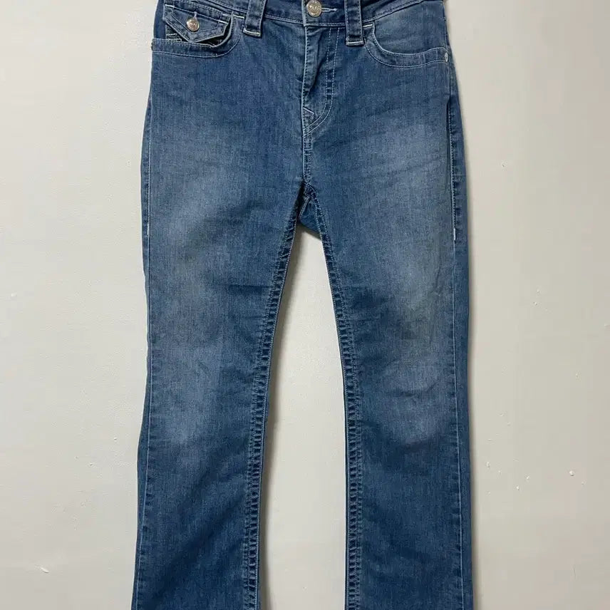 [BUNJANG] True Religion Stretch Flare Bootcut Denim Jeans / 27 트루릴리젼 스판 플레어진 부츠컷 데님 청바지 정품