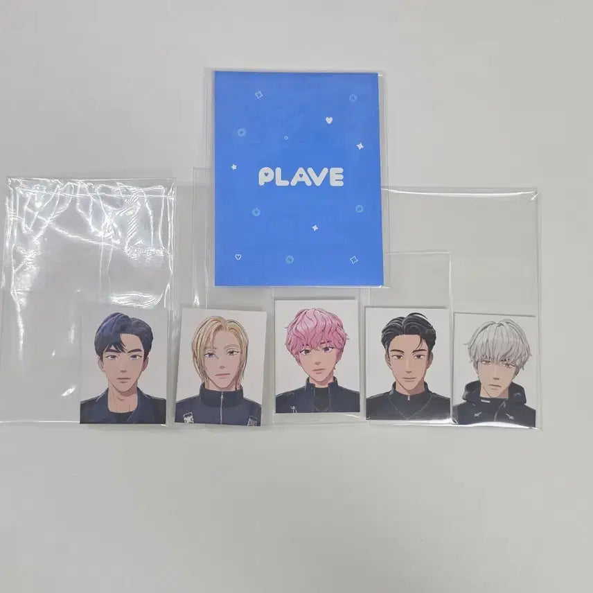 [BUNJANG] PLAVE Caligo Proof Photo 2 Set Bundle Card / 플레이브 칼리고 gs 증명사진 2세트 id카드 일괄 양도