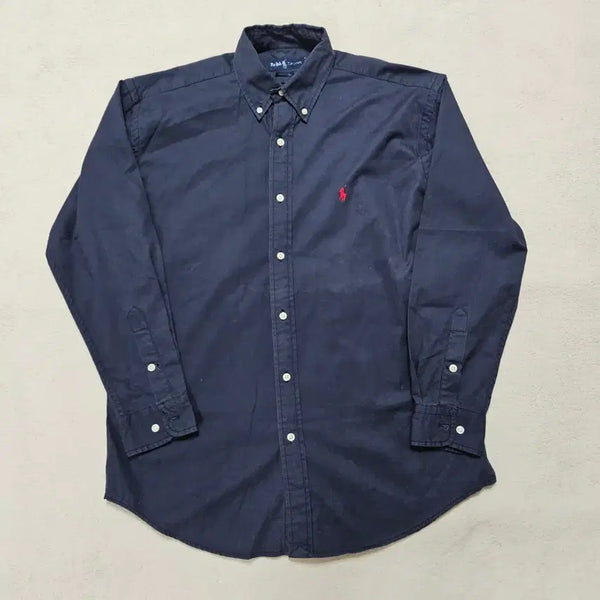 [BUNJANG] Polo Ralph Lauren Blake Shirt / 폴로 랄프로렌 네이비 블레이크 셔츠 급처