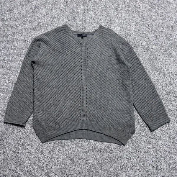 [BUNJANG] F V-Neck Knit Sweater / F 커넥트 브이넥 니트 스웨터 0828
