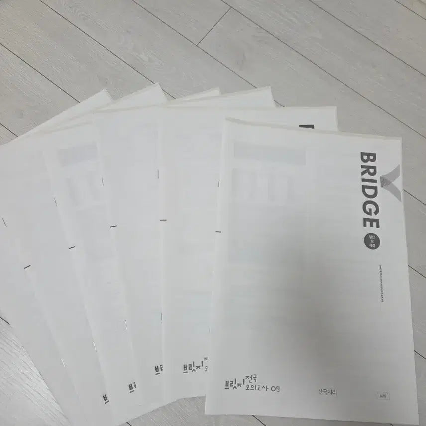 [BUNJANG] SidaeInjae Korean Geography Bridge Mock Exam Set / 시대인재 한국지리 브릿지 모의고사