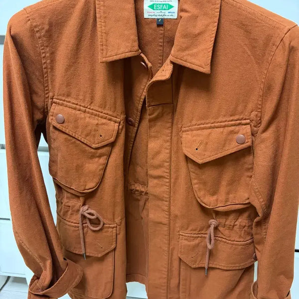 [BUNJANG] Espi Cotton Safari Jacket / [S] 에스파이 코튼 사파리 자켓
