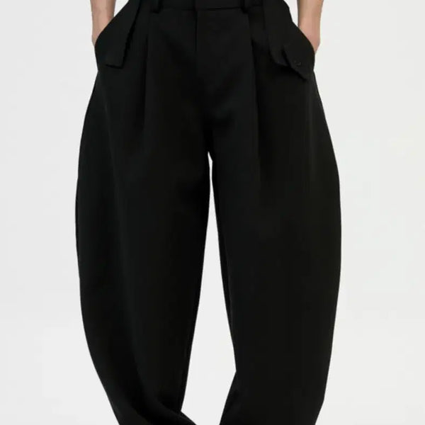 [BUNJANG] ESC Studio Suspender Balloon Pants Black / escstudio suspender balloon pants(black)