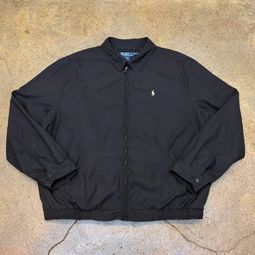 [BUNJANG] Polo Ralph Lauren Herringbone Swing Jacket / 새상품급 미국 빈티지 폴로랄프로렌 스윙자켓 스윙탑 헤링본자켓 바람막이