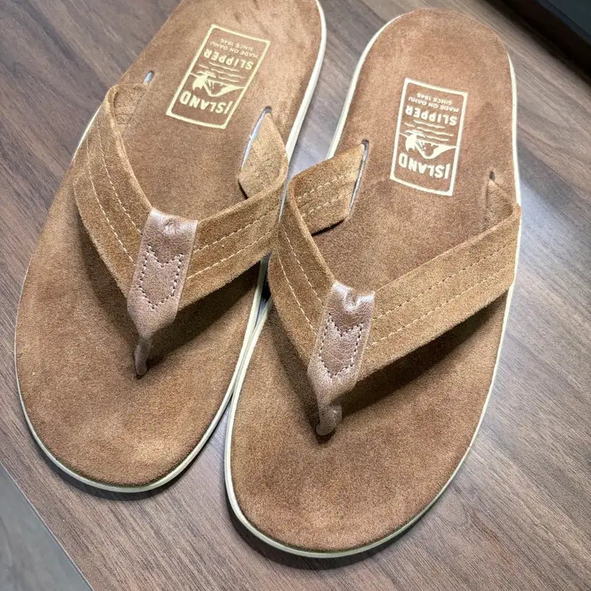 [BUNJANG] Island Slipper Peanut US 8 / 아일랜드 슬리퍼 8사이즈