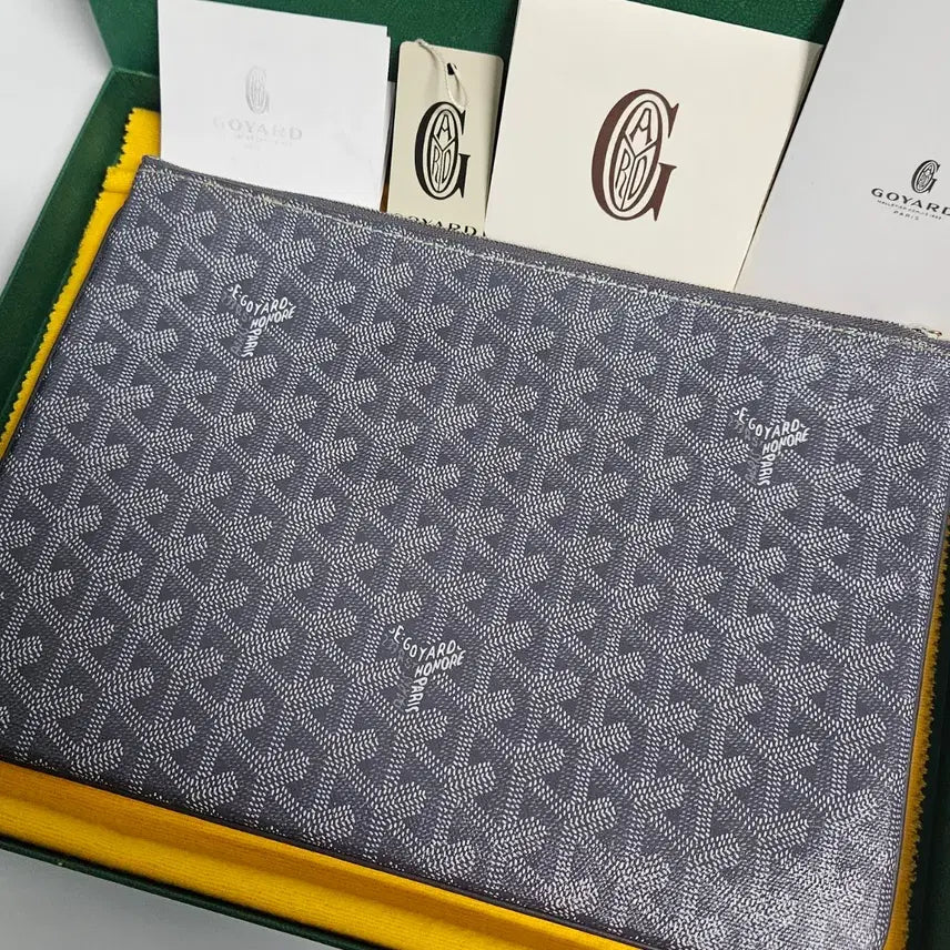 [BUNJANG] Goyard Saint Louis Clutch Grey / 고야드 세나 클러치 그레이