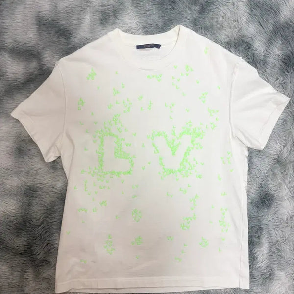 [BUNJANG] Louis Vuitton Spread Short Sleeve T-Shirt - Size M / 루이비통 스프레드 반팔 [M]