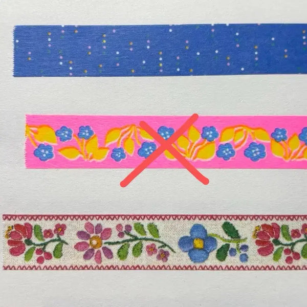 [BUNJANG] MT Washi Tape Set (6 Designs) / MT 마테 6종 띵
