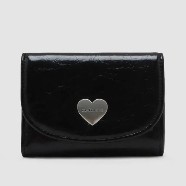 [BUNJANG] Martin Cox Heart Fold Wallet Black / 마틴콕스 Heart Fold Wallet Black 지갑 카드지갑