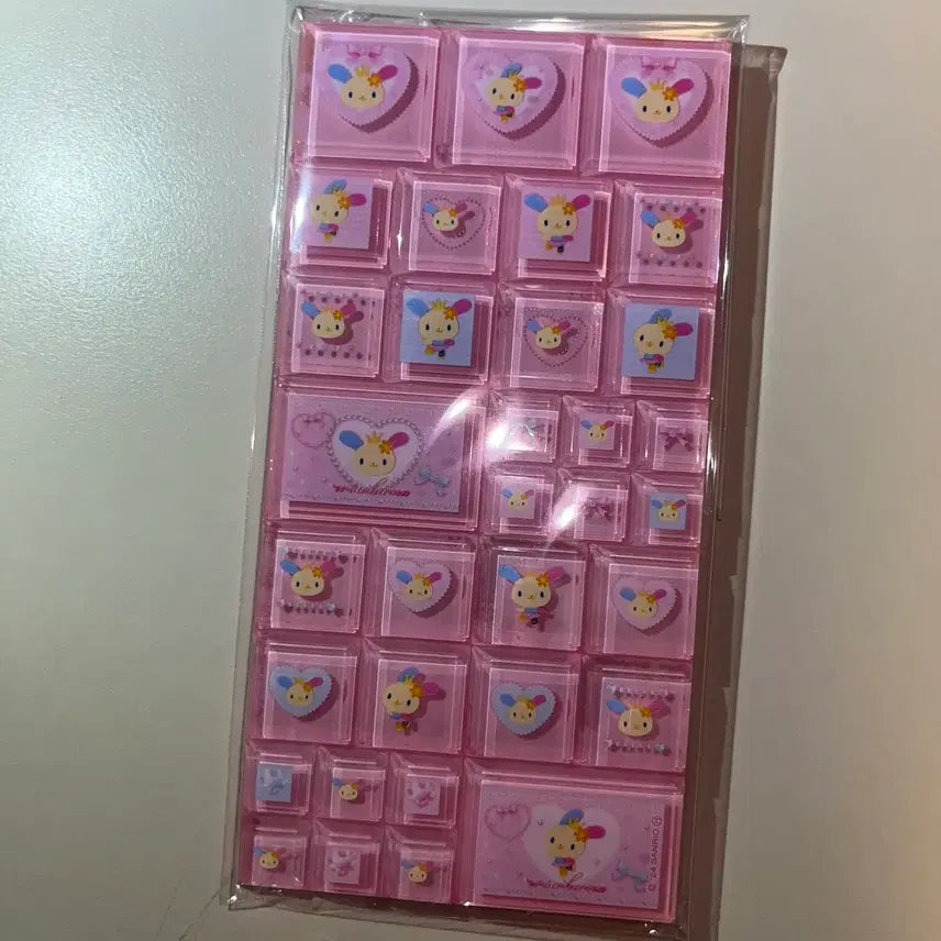 [BUNJANG] Usahana Balletcore Tile Sticker / 우사하나 발레코어 타일 스티커
