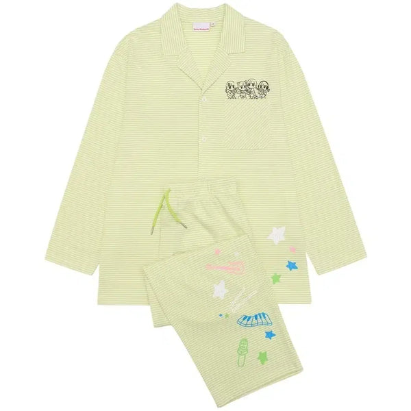 [BUNJANG] QWER x Ames Collaboration Pajama Set (L) Sealed / QWER 아메스 콜라보 잠옷 (L) (미개봉)