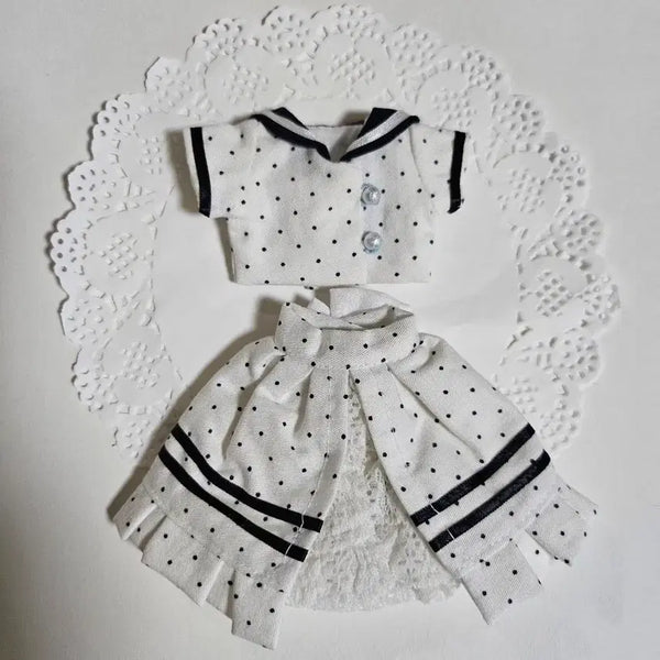 [BUNJANG] Obitsu 22 Size Marine Two-Piece Set New / 리카인형 ob22 싸이즈 마린 투피스 새상품