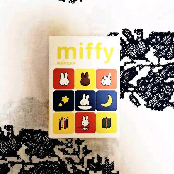 [BUNJANG] Miffy 3-Keycap Clicker Keychain Random Sealed Official / 미개봉) 미피 3구 키캡 클리커 키링 랜덤 정품