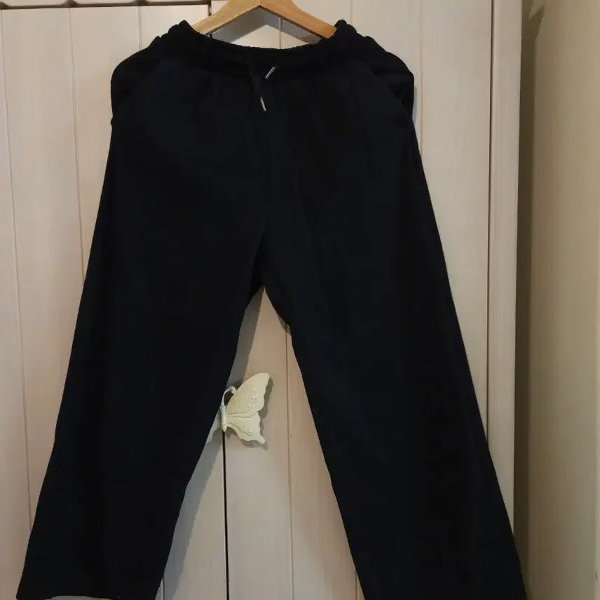[BUNJANG] SPAO Cotton Pants Black / 스파오 면팬츠