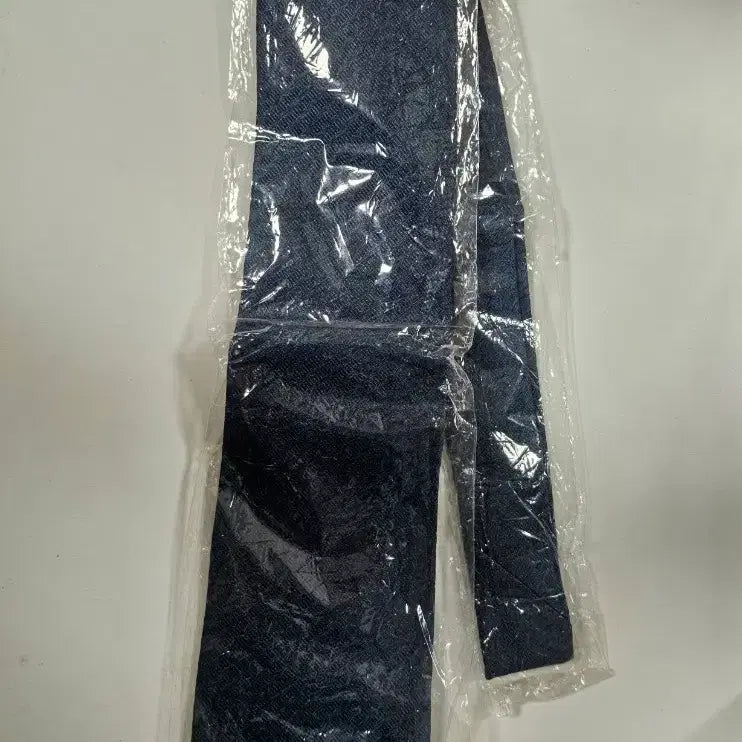 [BUNJANG] S.T. Dupont Classic Navy Pattern Necktie / 새상품)S.T.Dupont클래식네이비넥타이