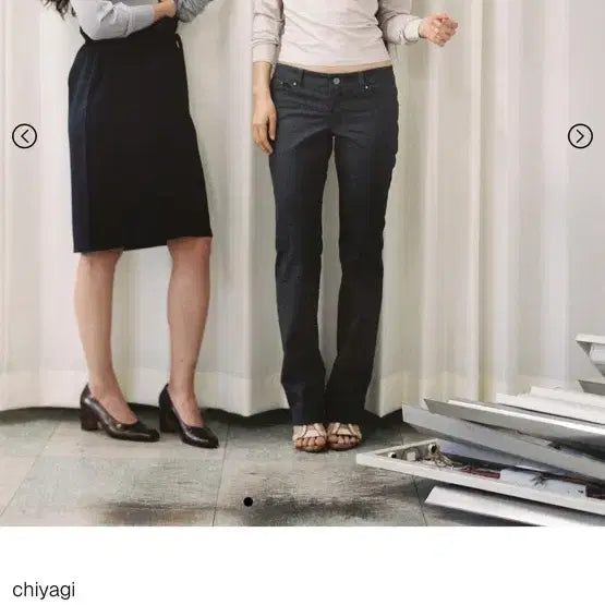 [BUNJANG] Kiyagi Report Jeans Charcoal L / 키야기 리포 진 차콜 L