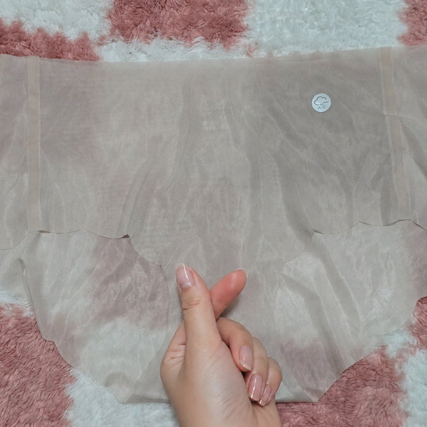 [BUNJANG] Beige Seamless Panties (Used) / I(중고) 베이지 심리스 팬티 100