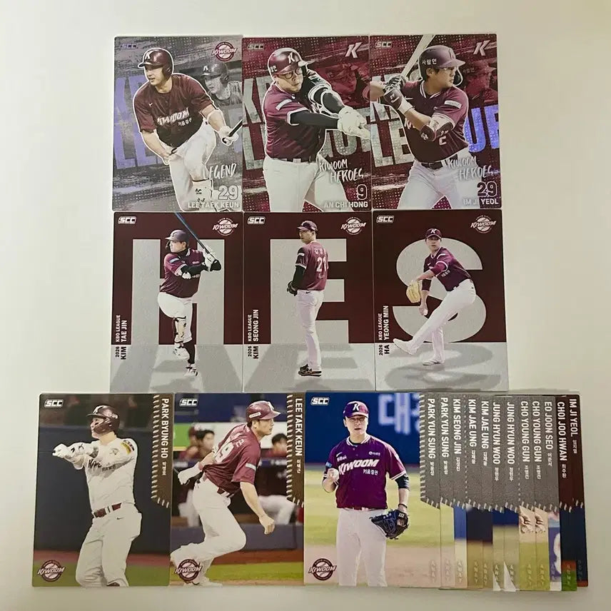 [BUNJANG] Kiwoom Heroes 2026 KBO Card Bundle Set / 급처) 2026 kbo카드 키움히어로즈 일괄판매