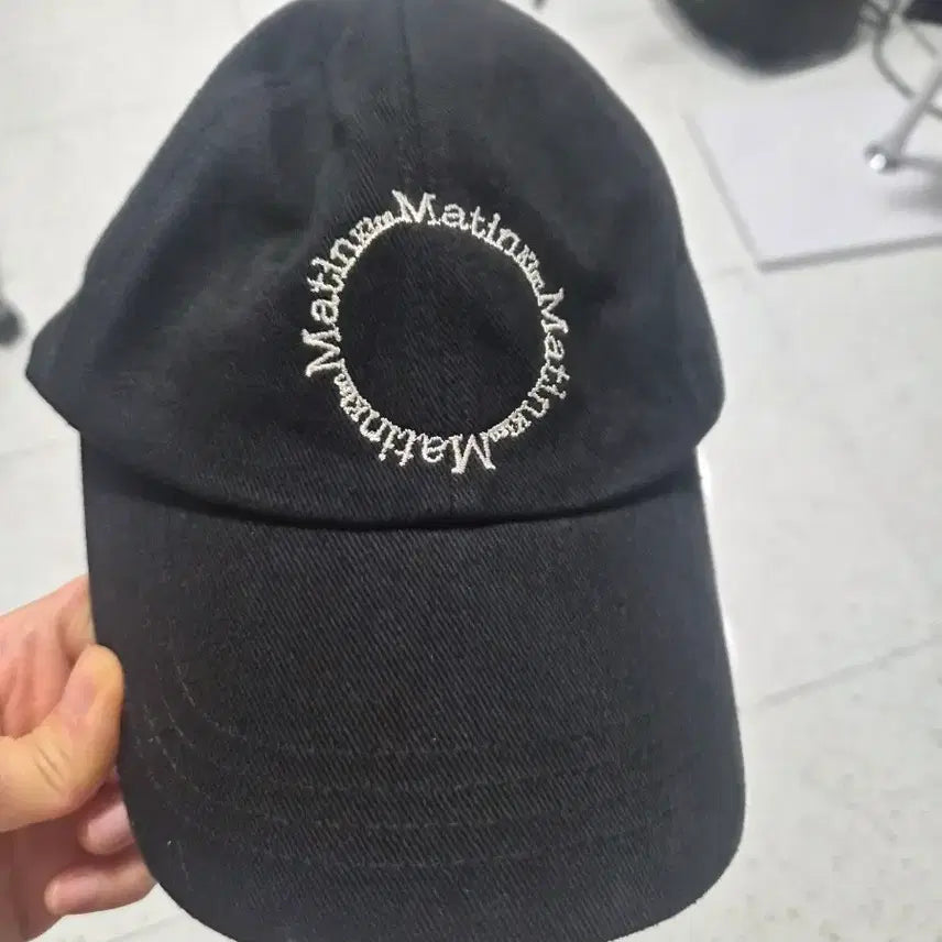 [BUNJANG] Matinkim Black Snapback Cap / 마뗑킴 볼캡 모자 블랙 스냅백