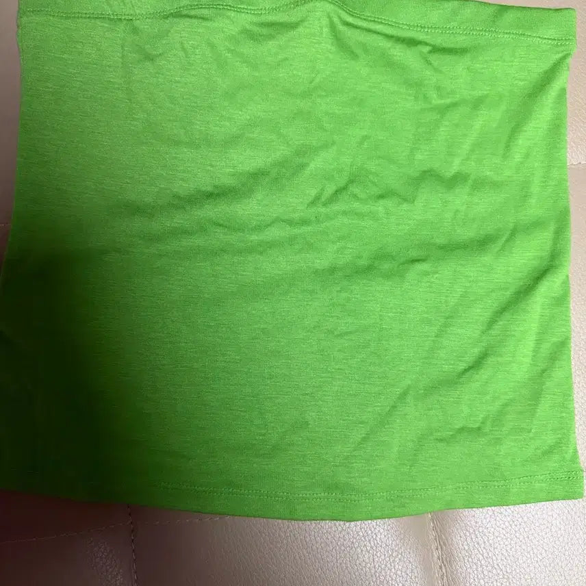[BUNJANG] Green Mini Skirt / 초록색 미니스커트