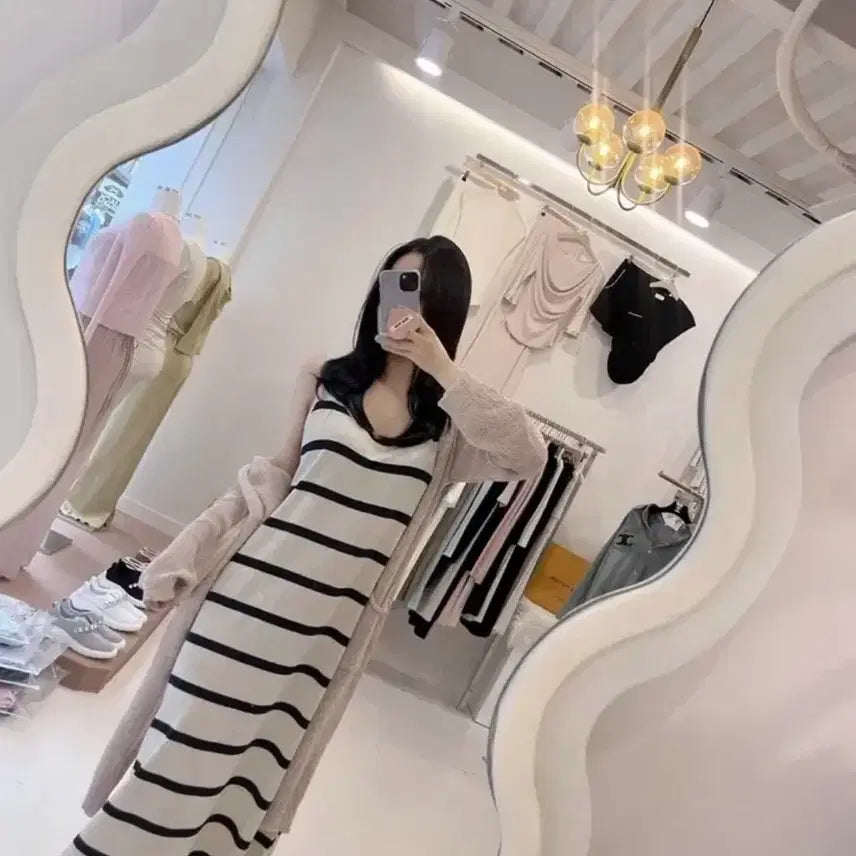 [BUNJANG] Summer Crinkle Long Cardigan / [수입의류] 썸머 자글 롱가디건