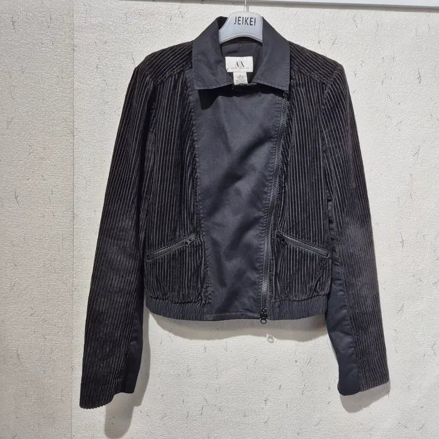 [BUNJANG] AX Armani Exchange Black Corduroy Jacket / AX 아르마니 익스체인지 코듀로이 자켓 블랙