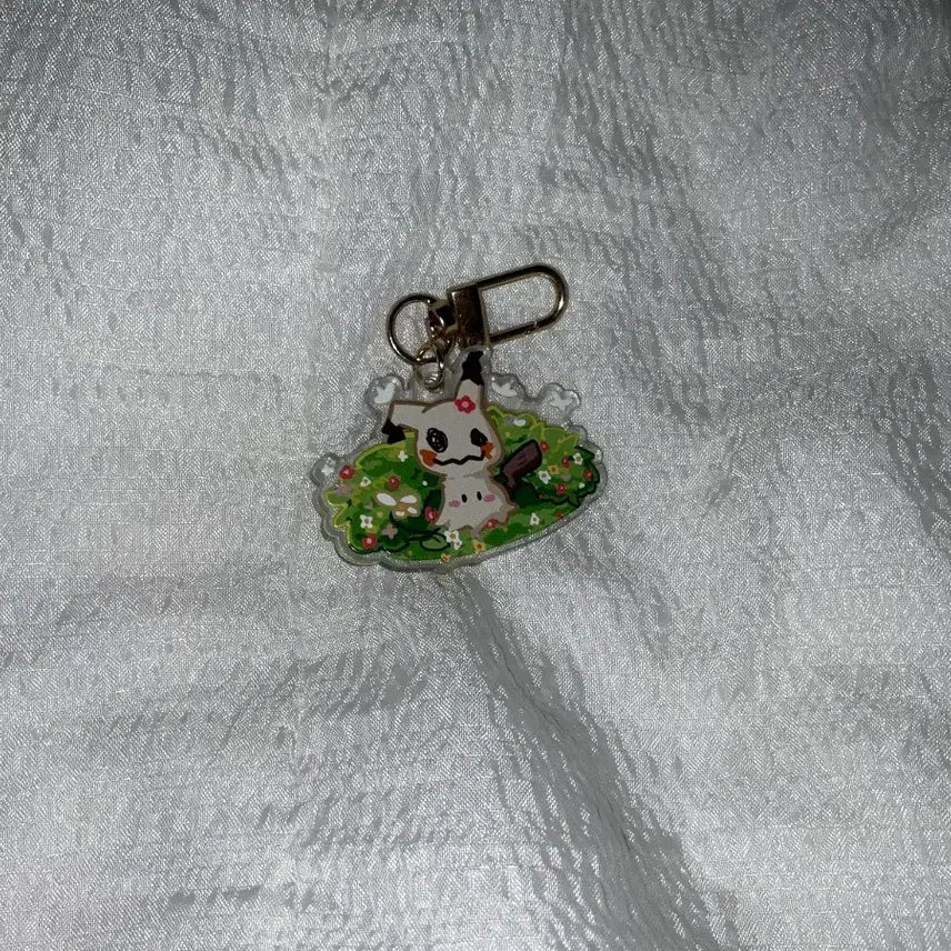 [BUNJANG] Pokemon Mimikyu Acrylic Keyring / 포켓몬스터 따라큐 포켓몬 퍼슈트 닌텐도 퍼리 소품 아크릴 키링 서코
