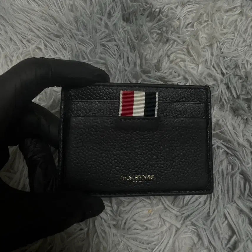 [BUNJANG] Thom Browne Tricolor Tab Card Holder / 톰브라운 카드지갑