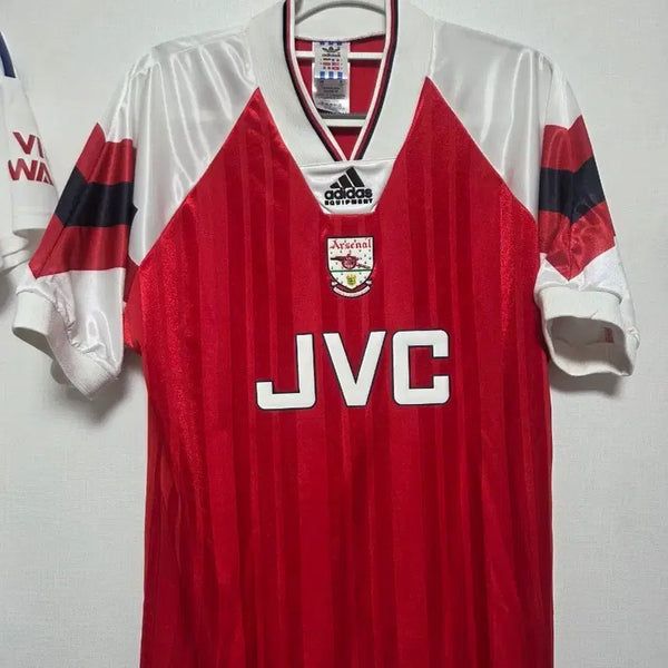 [BUNJANG] Adidas Arsenal JVC Old School Jersey / 아디다스 아스널 92-94 홈 저지 팀 컬리지에이트 레드 - KR 사이즈 (논 마킹 버전)