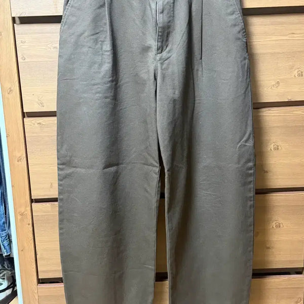 [BUNJANG] Uniqlo C Barrel Pants Brown / (m)유니클로c 배럴 팬츠 브라운