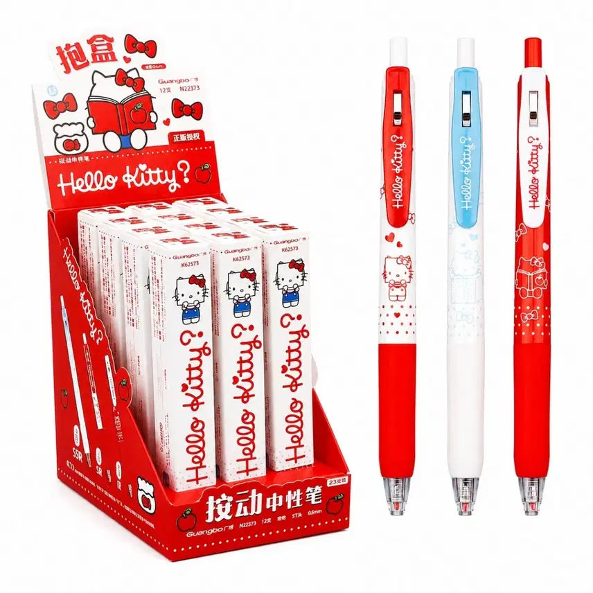 [BUNJANG] Sanrio Hello Kitty 0.5mm Random Ballpoint Pen / [뽑기 제품] 산리오 헬로키티 0.5mm 랜덤 볼펜 (1종류 랜덤)