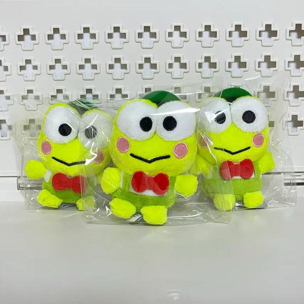 [BUNJANG] Sanrio Keroppi Plush Keychain / 산리오 케로피 인형 키링 새상품