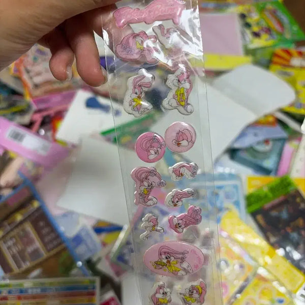 [BUNJANG] Vintage Looney Tunes Sticker Set / 고전문구 루니툰 스티커