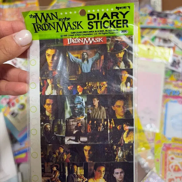 [BUNJANG] Vintage Style Diary Refill Stickers - Leo DiCaprio / 고전문구 디카프리오 육공다이어리리필스티커