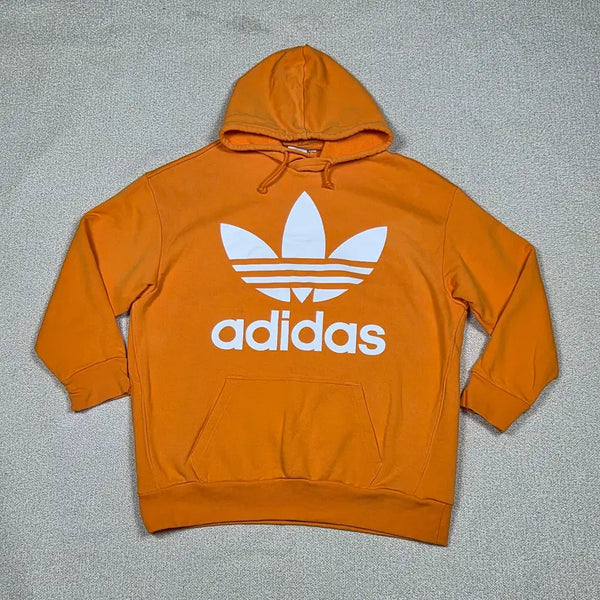 [BUNJANG] Adidas Trefoil Oversized Pullover Hoodie / [아디다스] 트레포일 오버사이즈 풀오버 후드티 | L00013