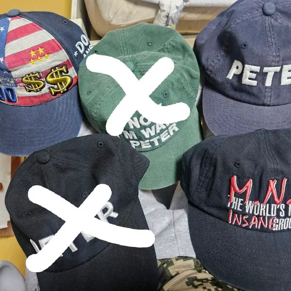 [BUNJANG] My Name Is Peter Collab Panel Cap Bundle Set (Kinch, Insane Garage, Charcoal) / 마이네임이즈피터 캡 일괄판매(킨치,인세인개러지,판넬차콜)