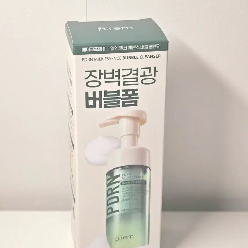 [BUNJANG] Make prem PDRN Milk Bubble Cleanser (Sealed) / [미개봉]메이크프렘 PDRN 밀크 버블 클렌저