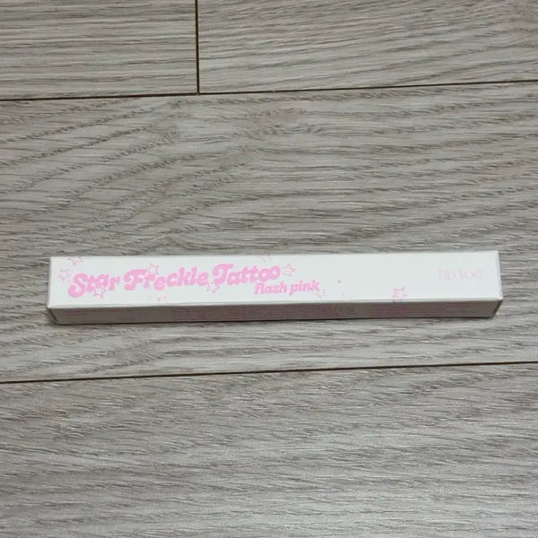 [BUNJANG] Tiptoe Star Freckle Tattoo Flash Pink / (새상품) 팁토우 별 주근깨 타투 플래시 핑크