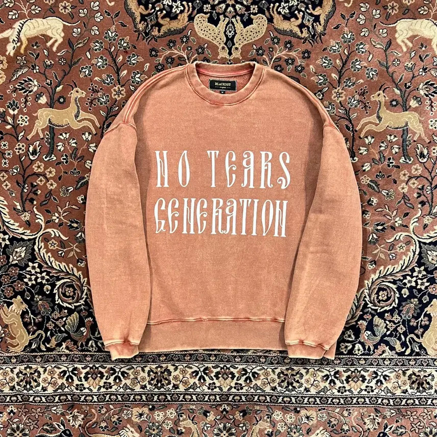 [BUNJANG] Blackout NO TEARS GENERATION Sweatshirt / 블랙아웃 NO TEARS GENERATION 맨투맨