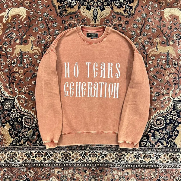 [BUNJANG] Blackout NO TEARS GENERATION Sweatshirt / 블랙아웃 NO TEARS GENERATION 맨투맨