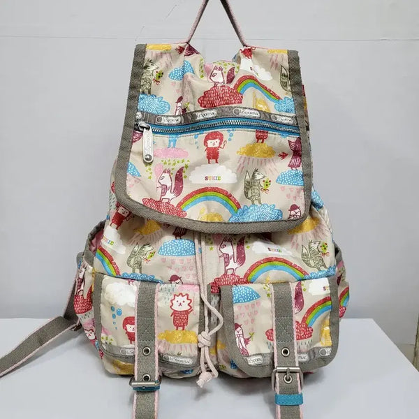 [BUNJANG] Lesportsac Kids Sookie Pattern Backpack / 레스포삭 빅백팩 키즈 수키 패턴(무료배송)