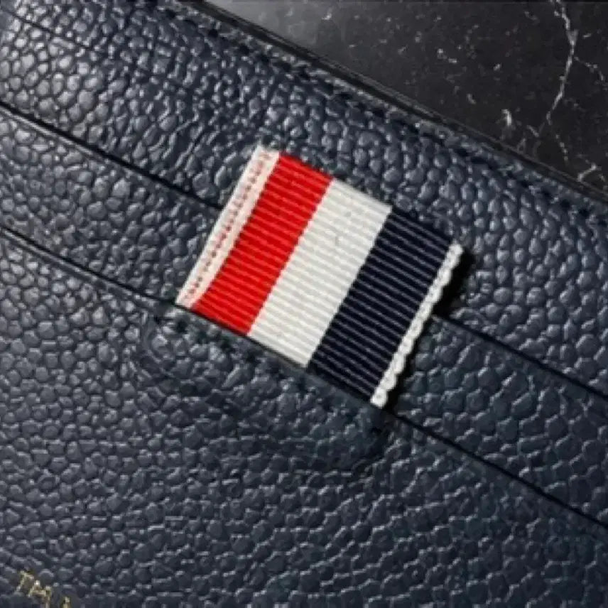 [BUNJANG] Thom Browne Navy Card Holder / 톰브라운 네이비 카드지갑